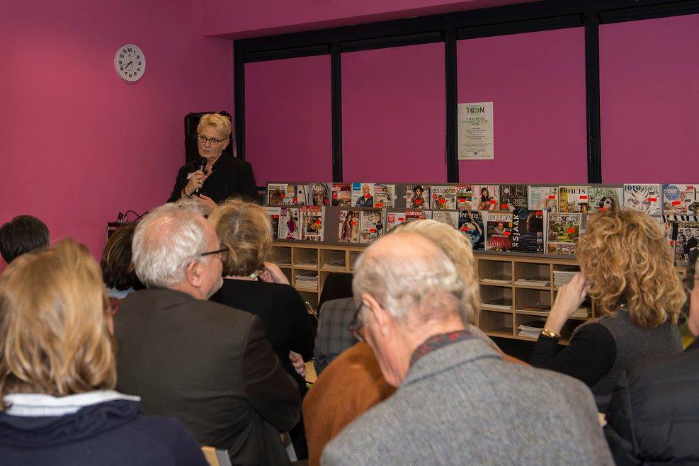 Het openingswoord door Rianne de Bie van de bibliotheek